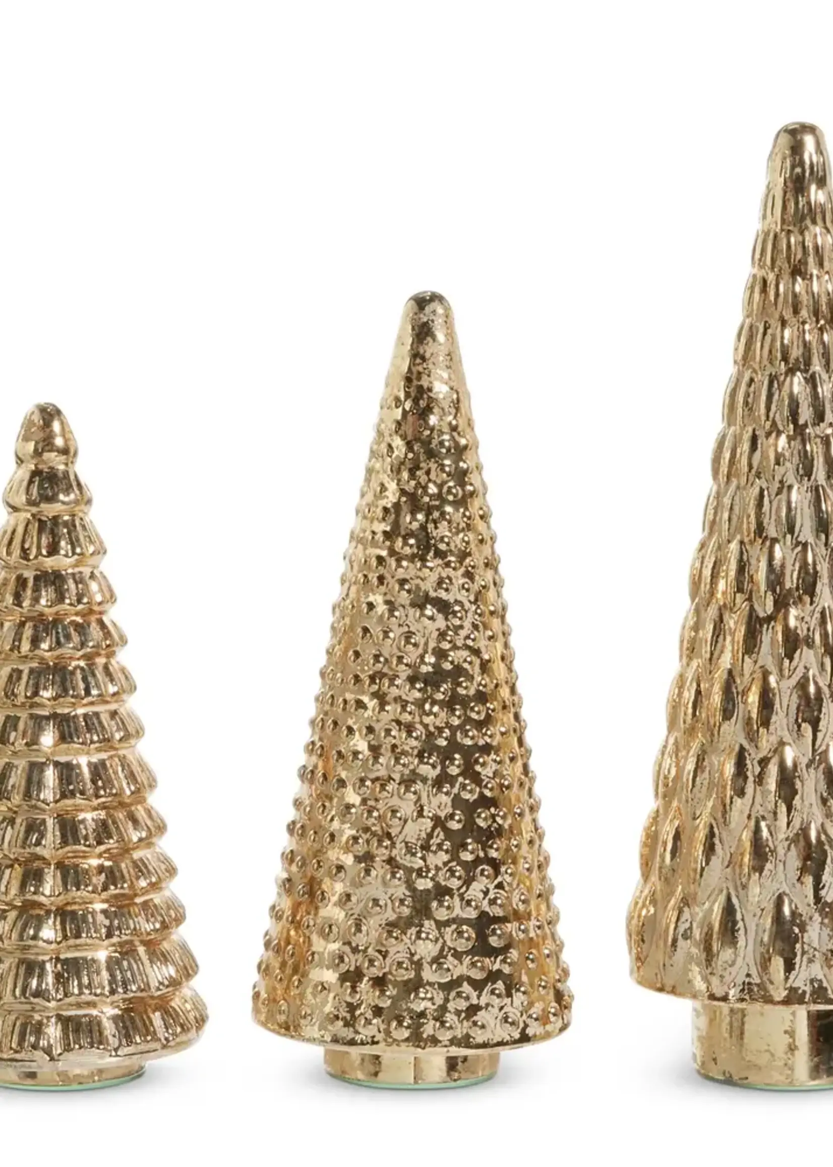 RAZ Imports 22" Gold Pattern Trees