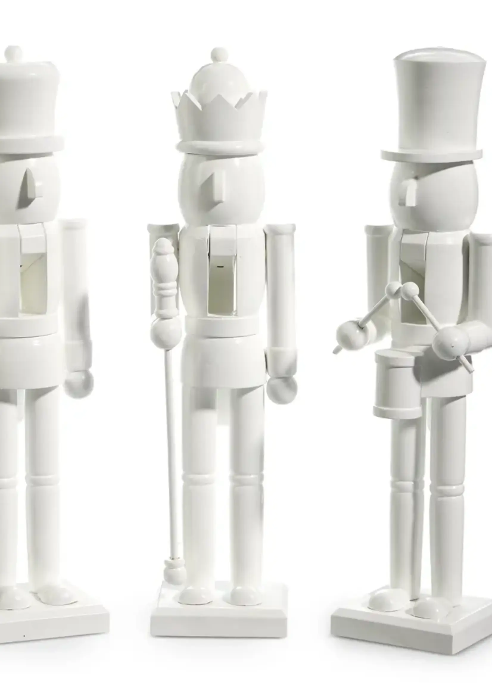 RAZ Imports 15" White Nutcracker