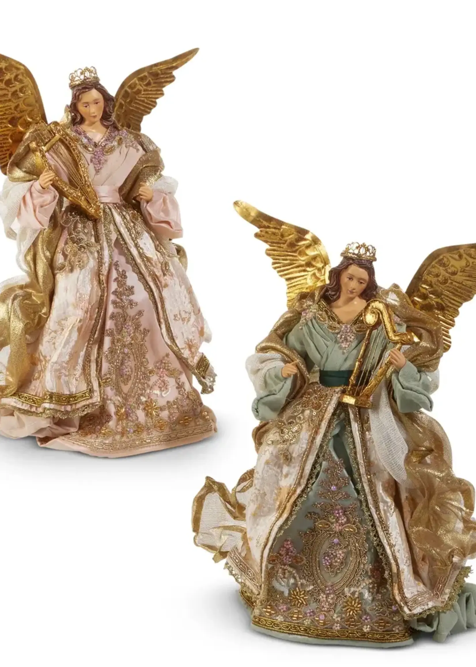 RAZ Imports 16" Victorian Angel Tree Topper