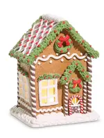 RAZ Imports RAZ - 8" Lighted Gingerbread House - 4516762