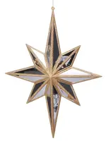 RAZ Imports RAZ - 17" Mirrored North Star Ornament - 4524588