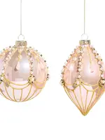 RAZ Imports RAZ - 4.5" Pink and Pearl Fairground Ornament - 4524985