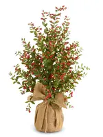 RAZ Imports RAZ - 28" Red Berry Tree in Burlap Bag - 4602659