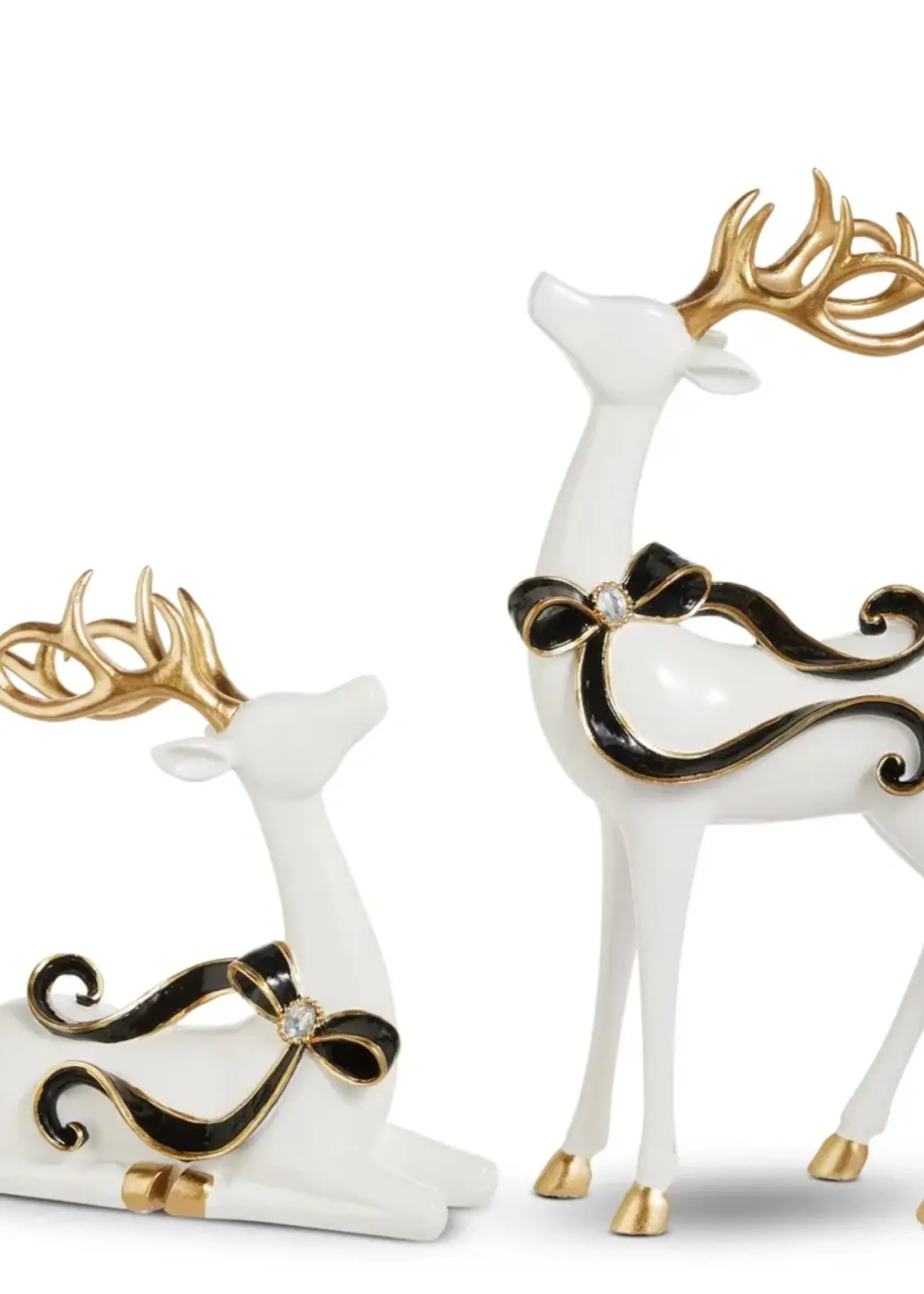 RAZ Imports 16" Jeweled Bow Deer