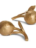 RAZ Imports RAZ - 6.5" Gold Pomegranate - 4612169