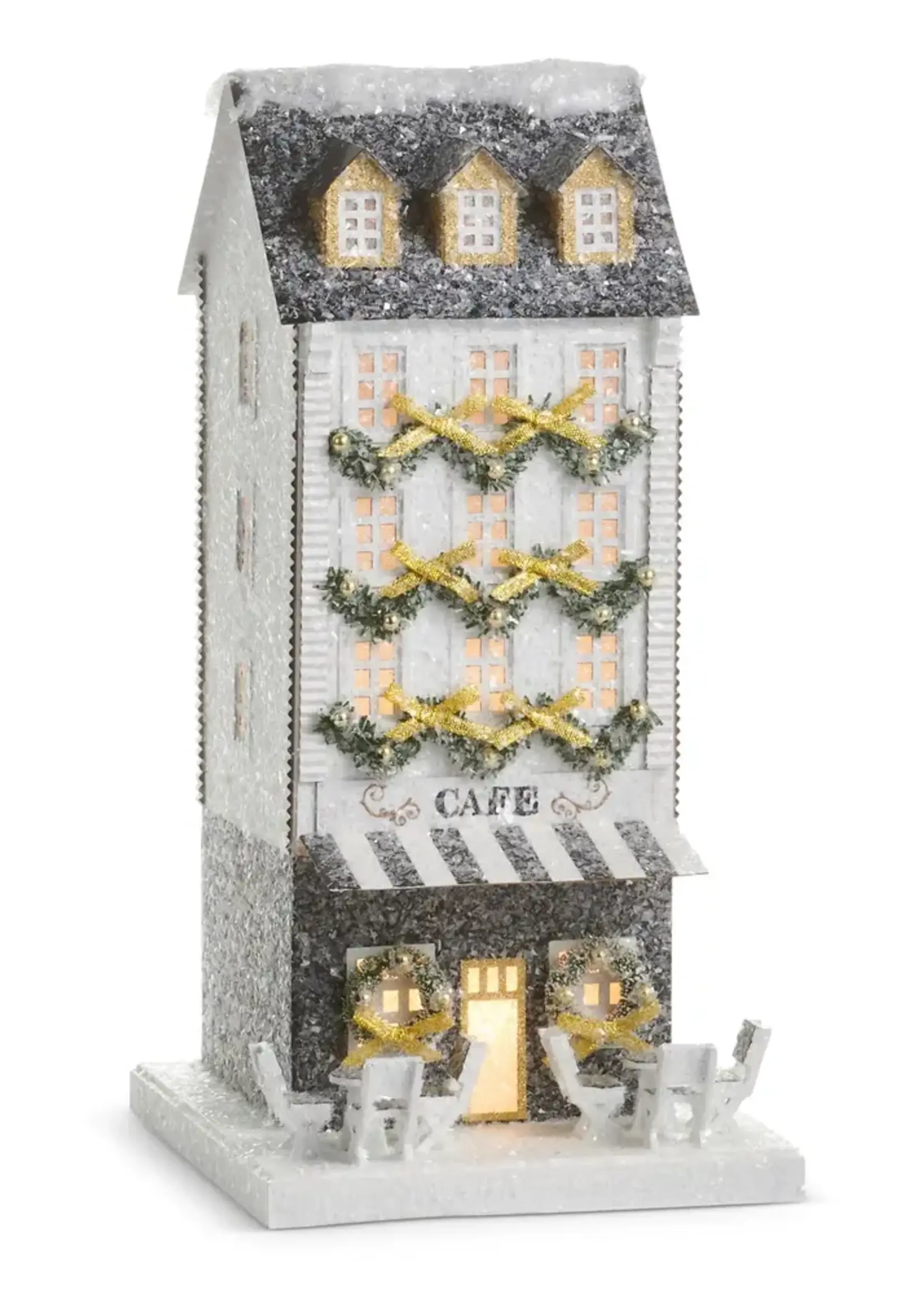 RAZ Imports Lighted Paper Cafe