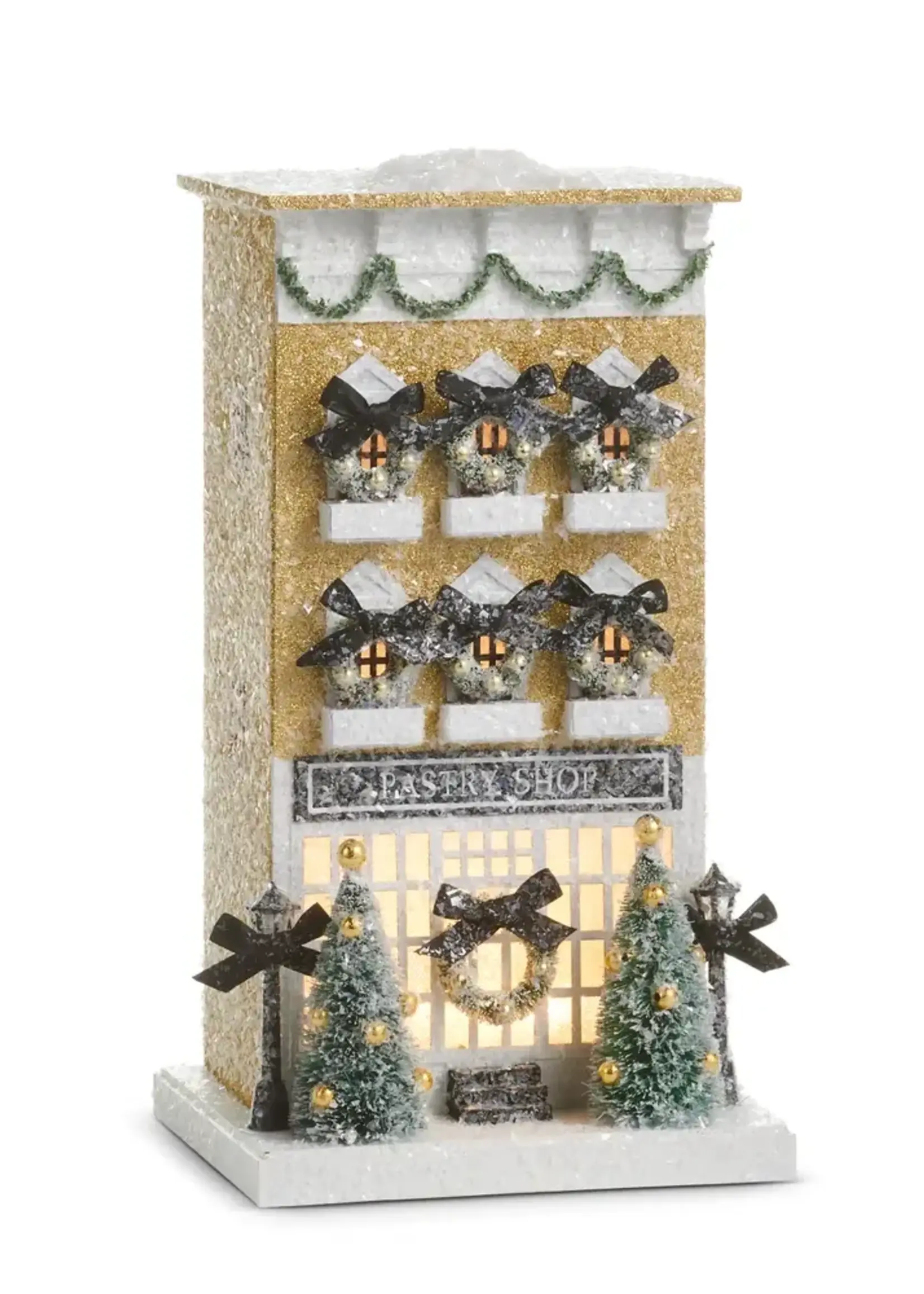 RAZ Imports Lighted Paper Pastry Shop