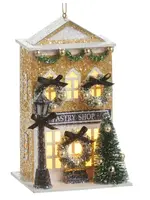 RAZ Imports RAZ - Lighted Paper Pastry Shop Ornament - 4615577