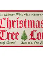 RAZ Imports RAZ - 32" Christmas Tree Lot Wall Art - 4628068