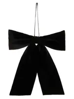 RAZ Imports RAZ - 12" Black Velvet Bow Ornament - 4631124
