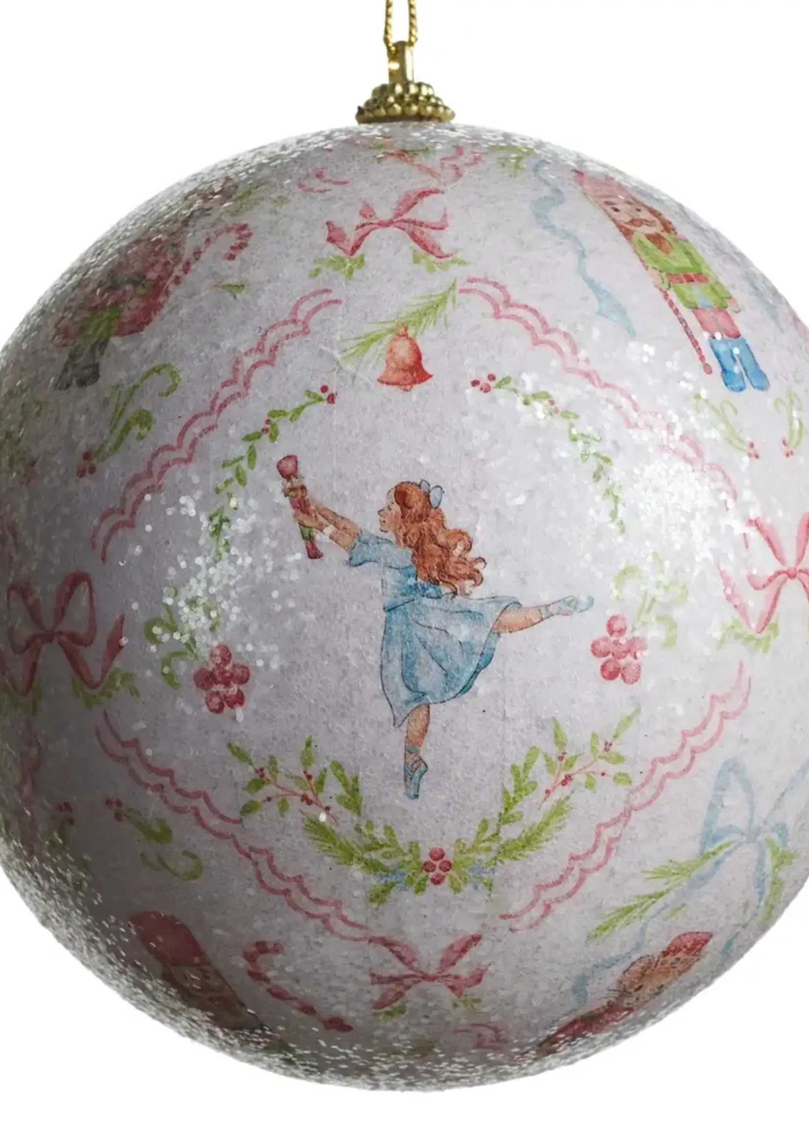 RAZ Imports 6" Nutcracker Suite Ball Ornament