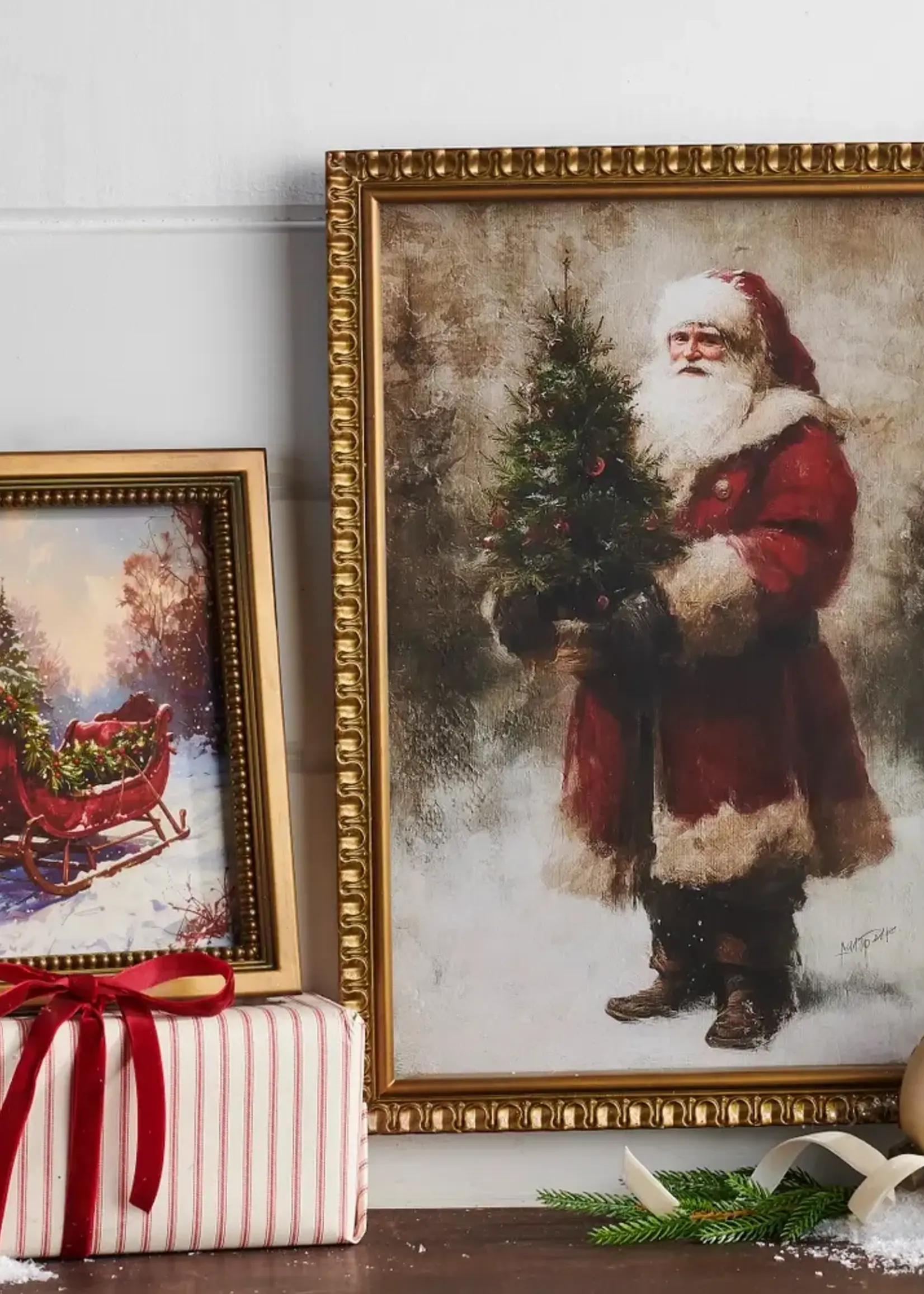 RAZ Imports Christmas Traditions Wall Art