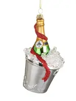 RAZ Imports RAZ - Champagne on Ice Ornament - 4652880