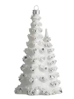 RAZ Imports RAZ - Snowy Tree Ornament - 4652962