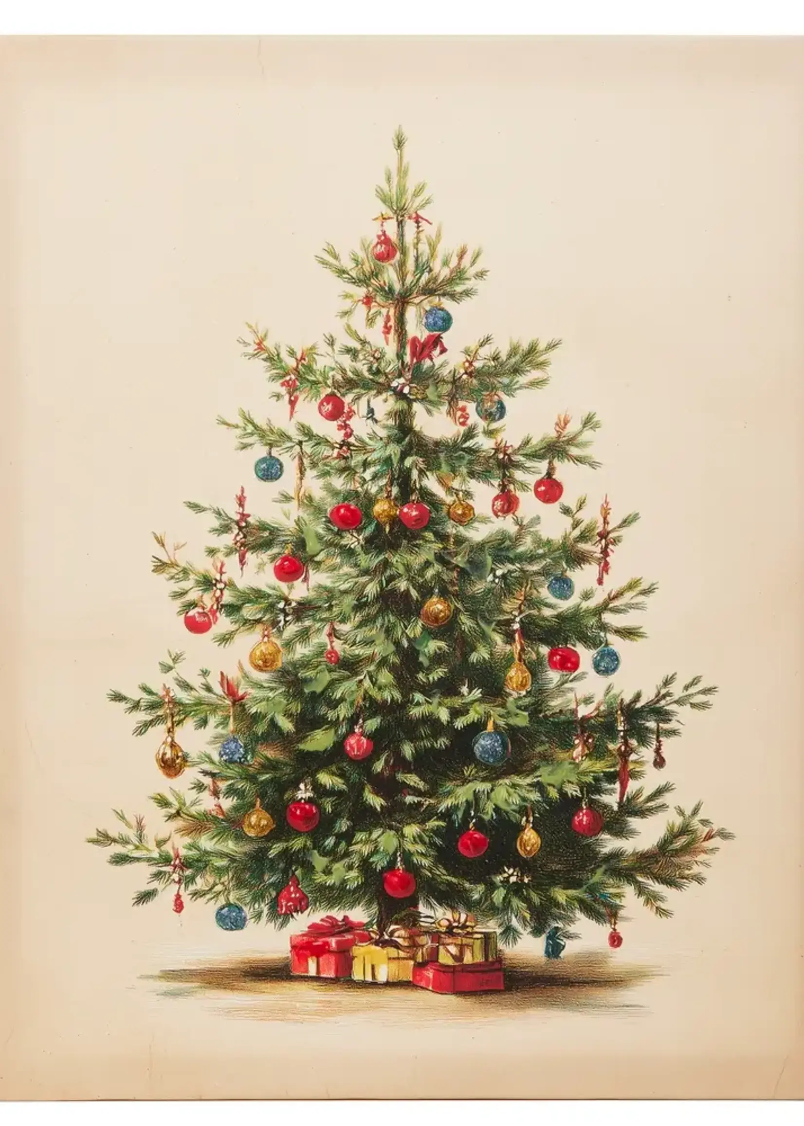 RAZ Imports Christmas Tree Wall Art