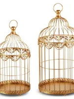 RAZ Imports RAZ - Gold Bow Birdcages - 4659146