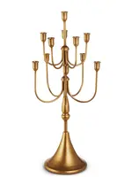 RAZ Imports RAZ - 25.5" Gold Candelabra - 4659188