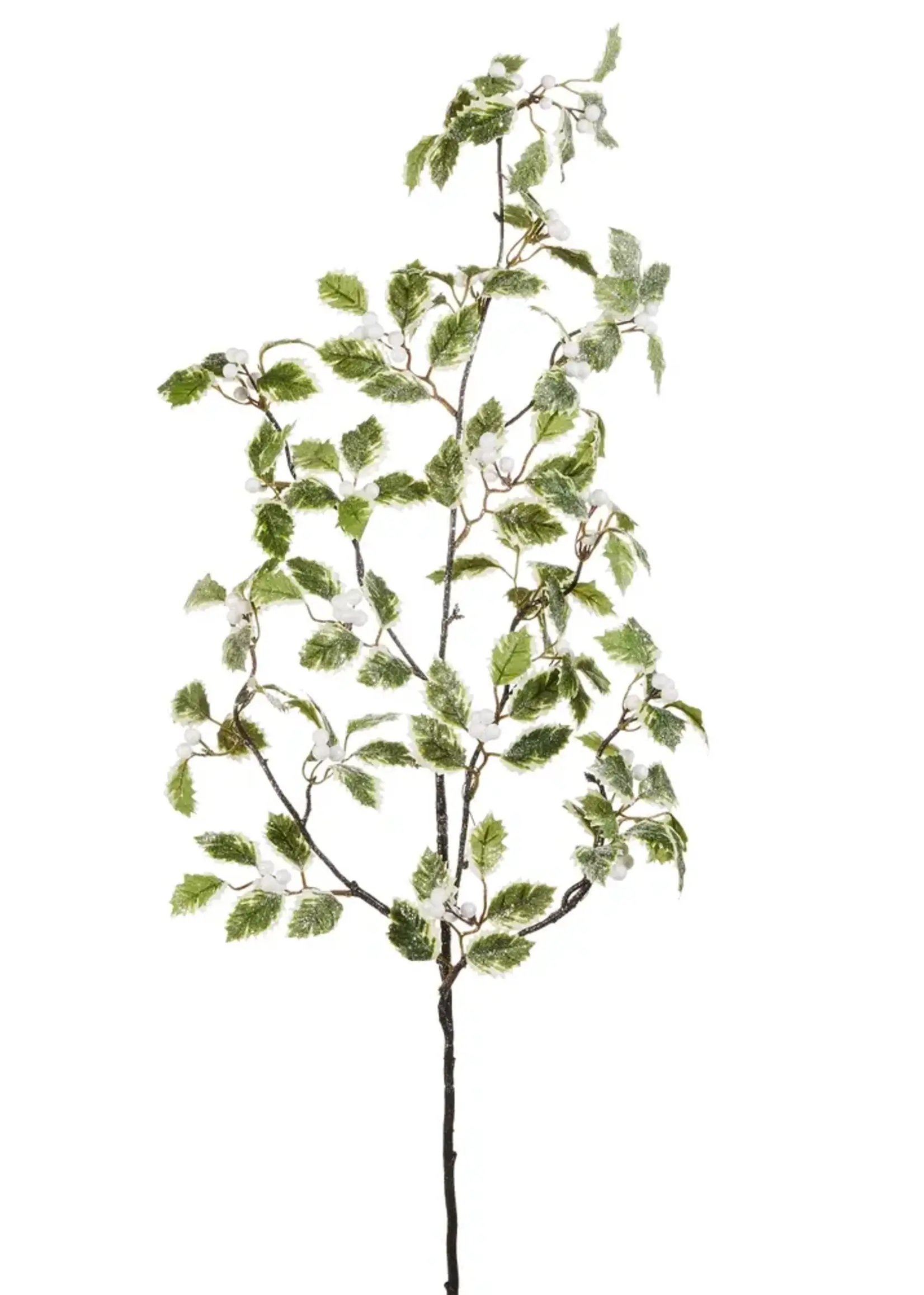 RAZ Imports 45" Iced Mixed Holly Branch