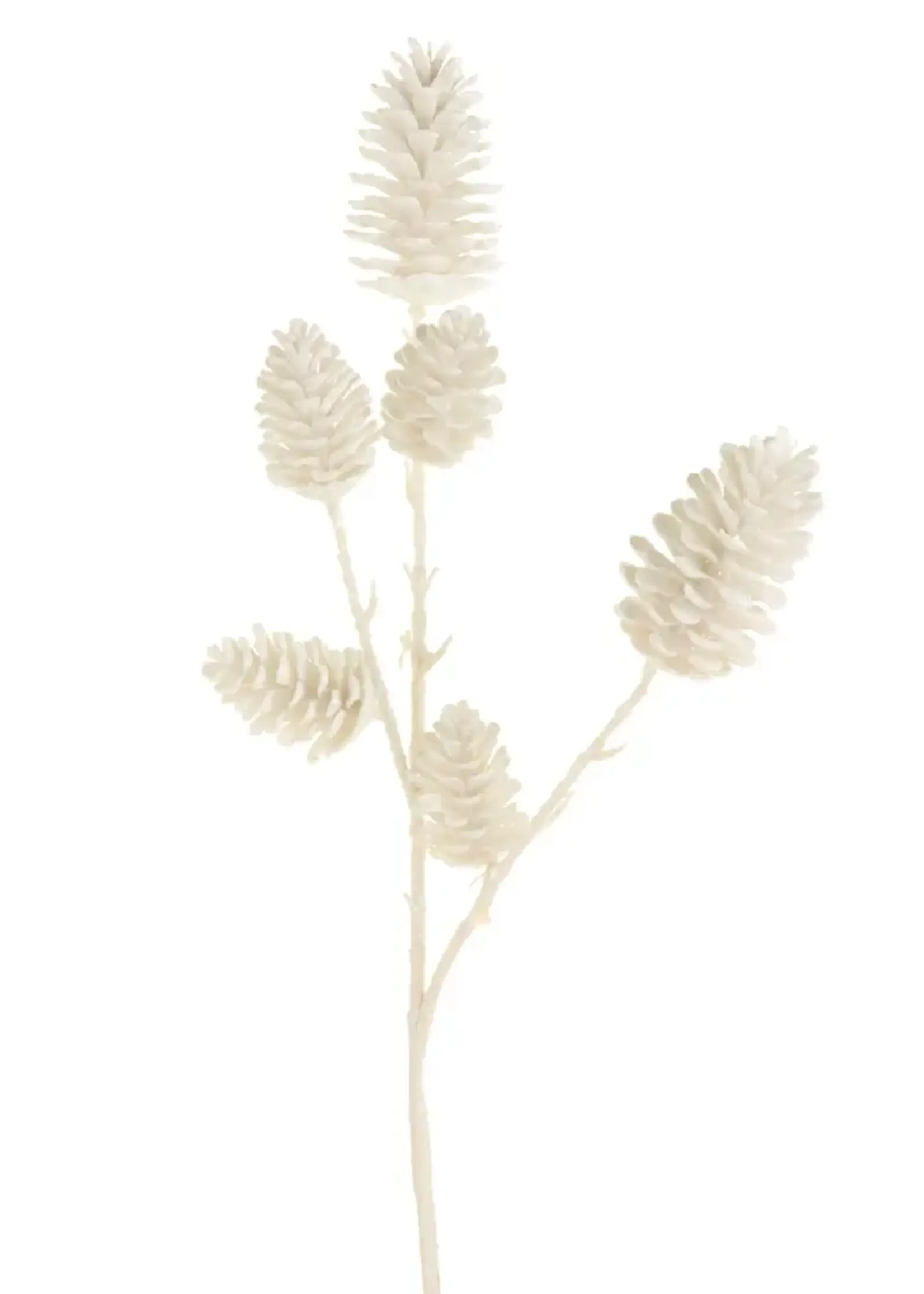 RAZ Imports 36.5" Iced White Pinecone Branch