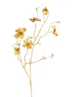 RAZ Imports RAZ - 35" Gold Dogwood Spray - F4641838