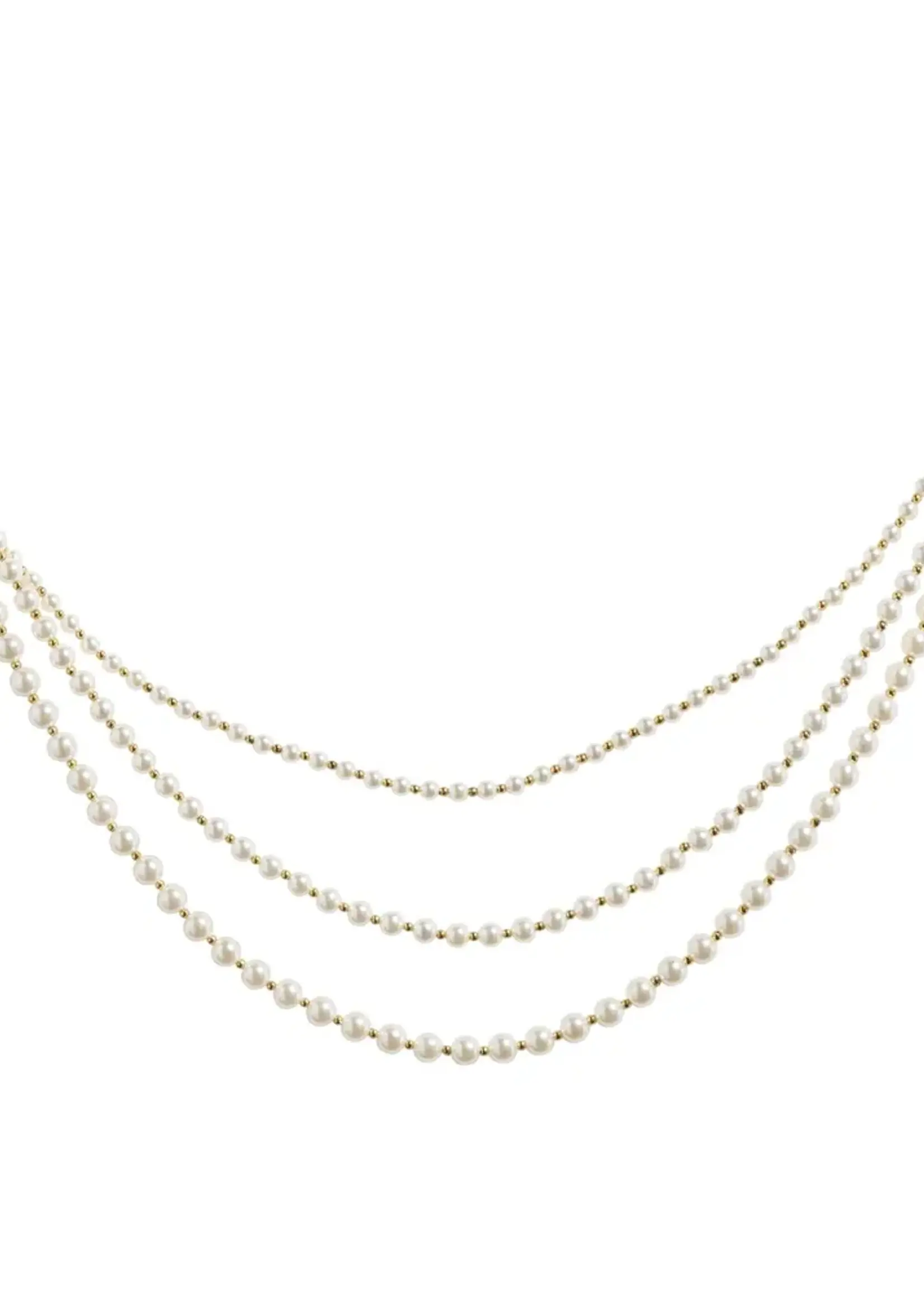 RAZ Imports 20" Layered Pearl Garland