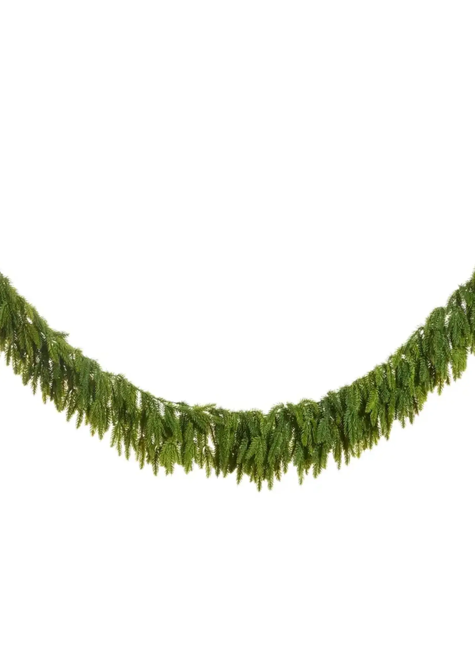 RAZ Imports 6' Green Hanging Garland