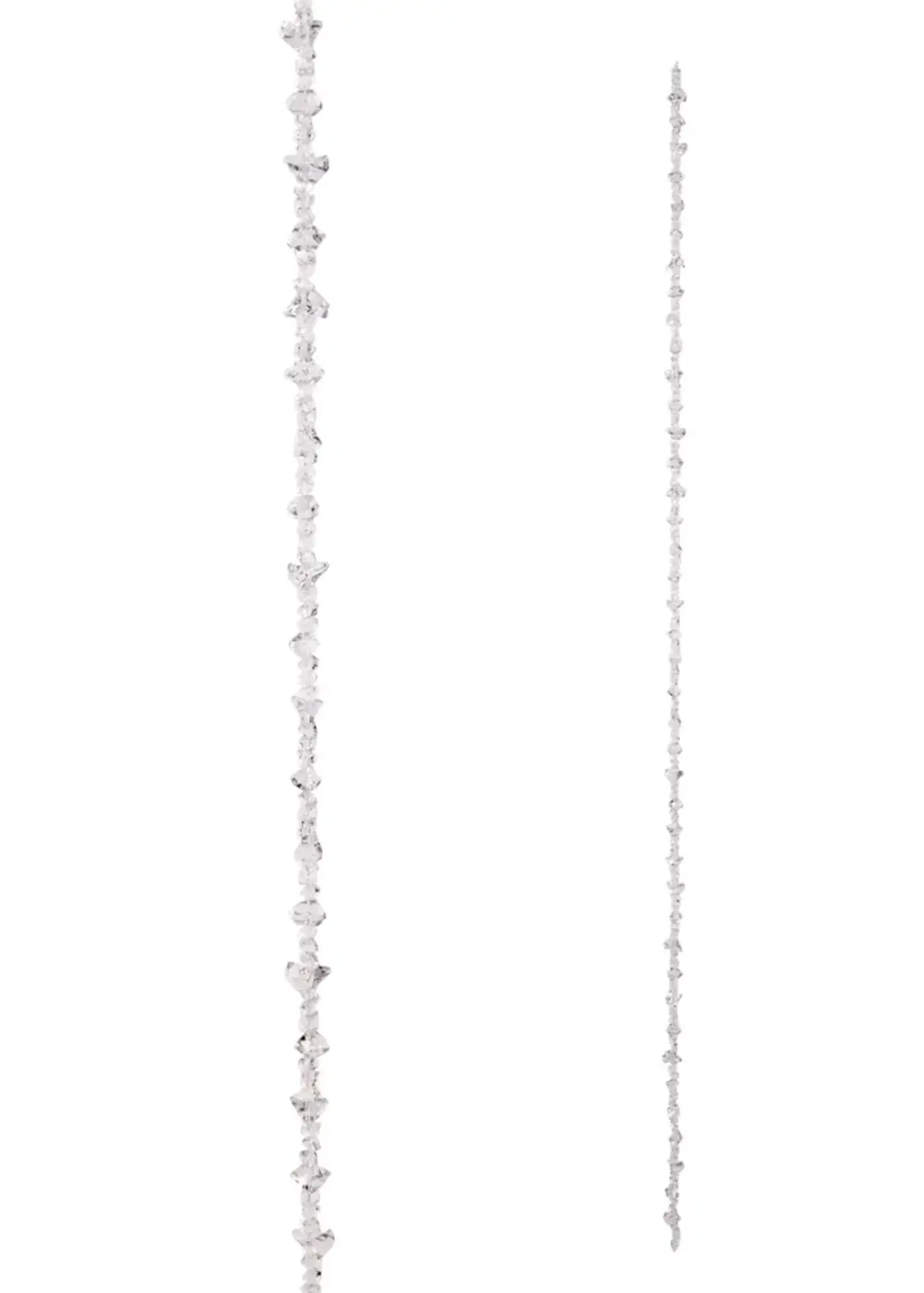RAZ Imports 6' Clear Ice Garland