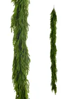 RAZ Imports RAZ - 6.5' Real Touch Norfolk Pine Garland - G4622765