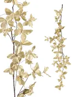 RAZ Imports RAZ - 5' White Metallic Butterfly Garland - G4622787