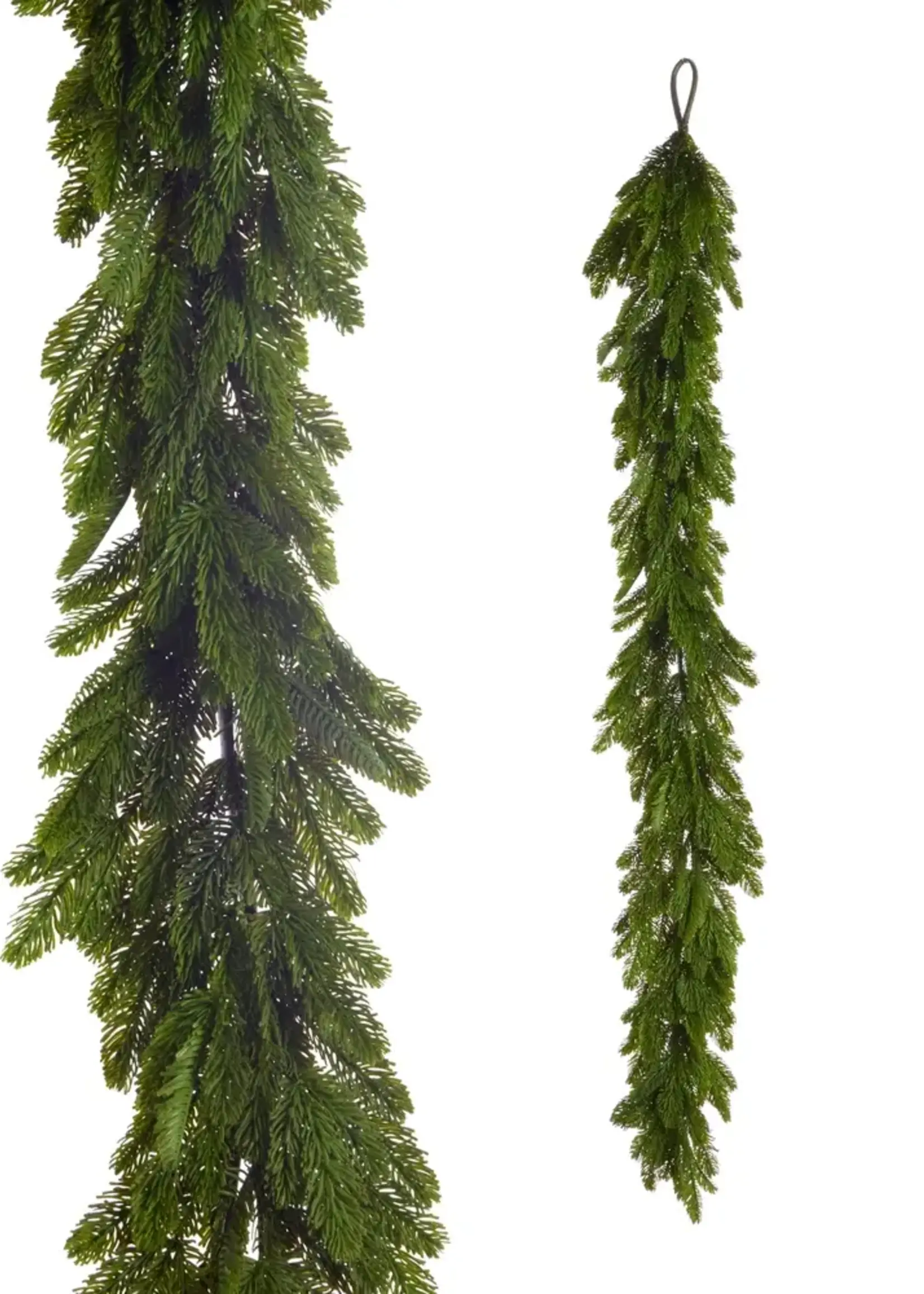 RAZ Imports 6' Bright Green Cedar Garland