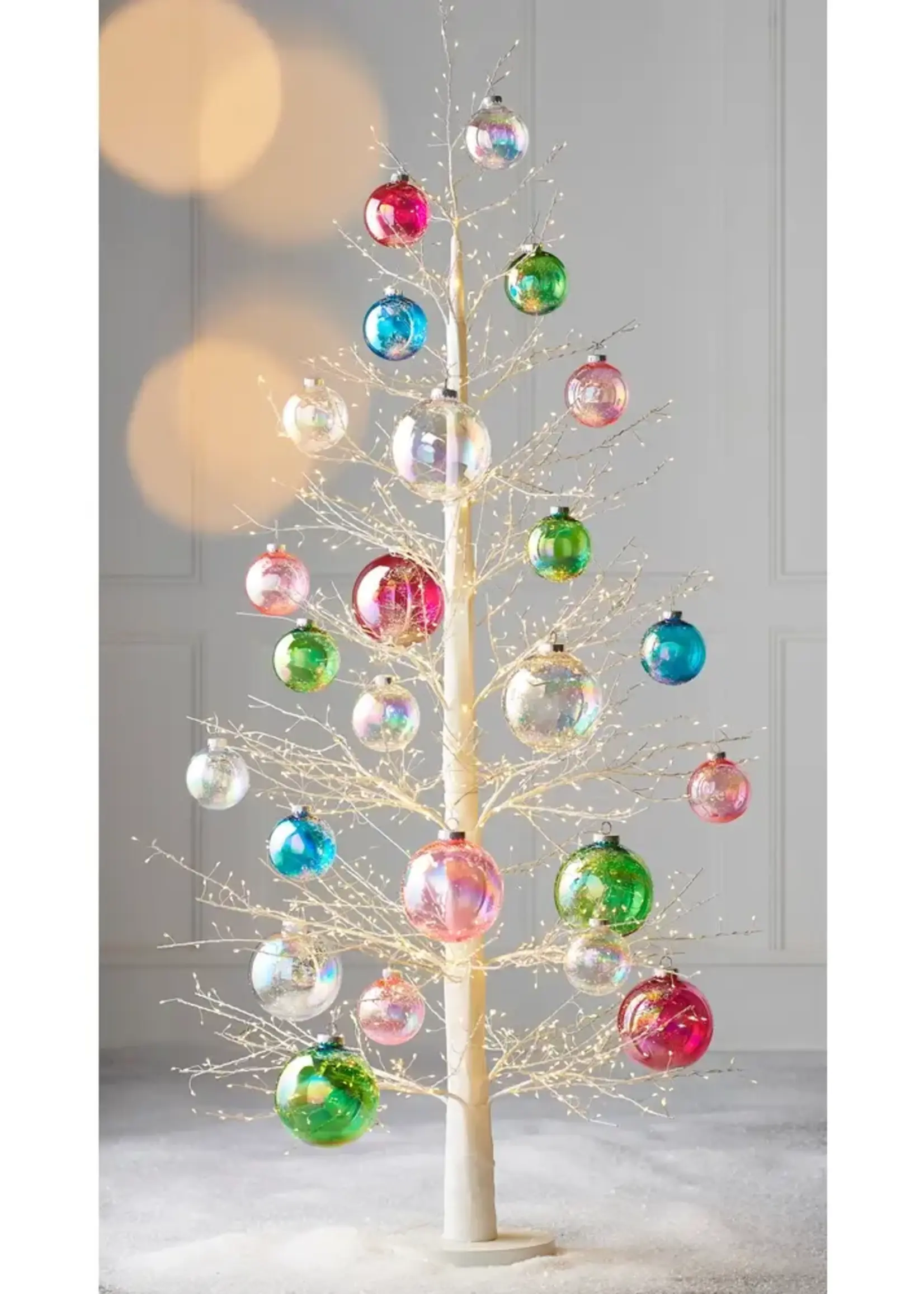 RAZ Imports  6' White Fairy Light Tree