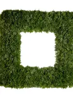 RAZ Imports RAZ - 24" Iced Square Sedum Wreath - W4641843
