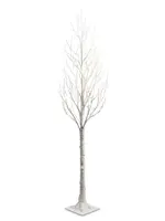 RAZ Imports RAZ Imports - 7' Lighted White Iced Tree - 4400912