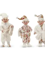 RAZ Imports RAZ Imports - 7" Sherpa Bedtime Posable Elf - 4402421