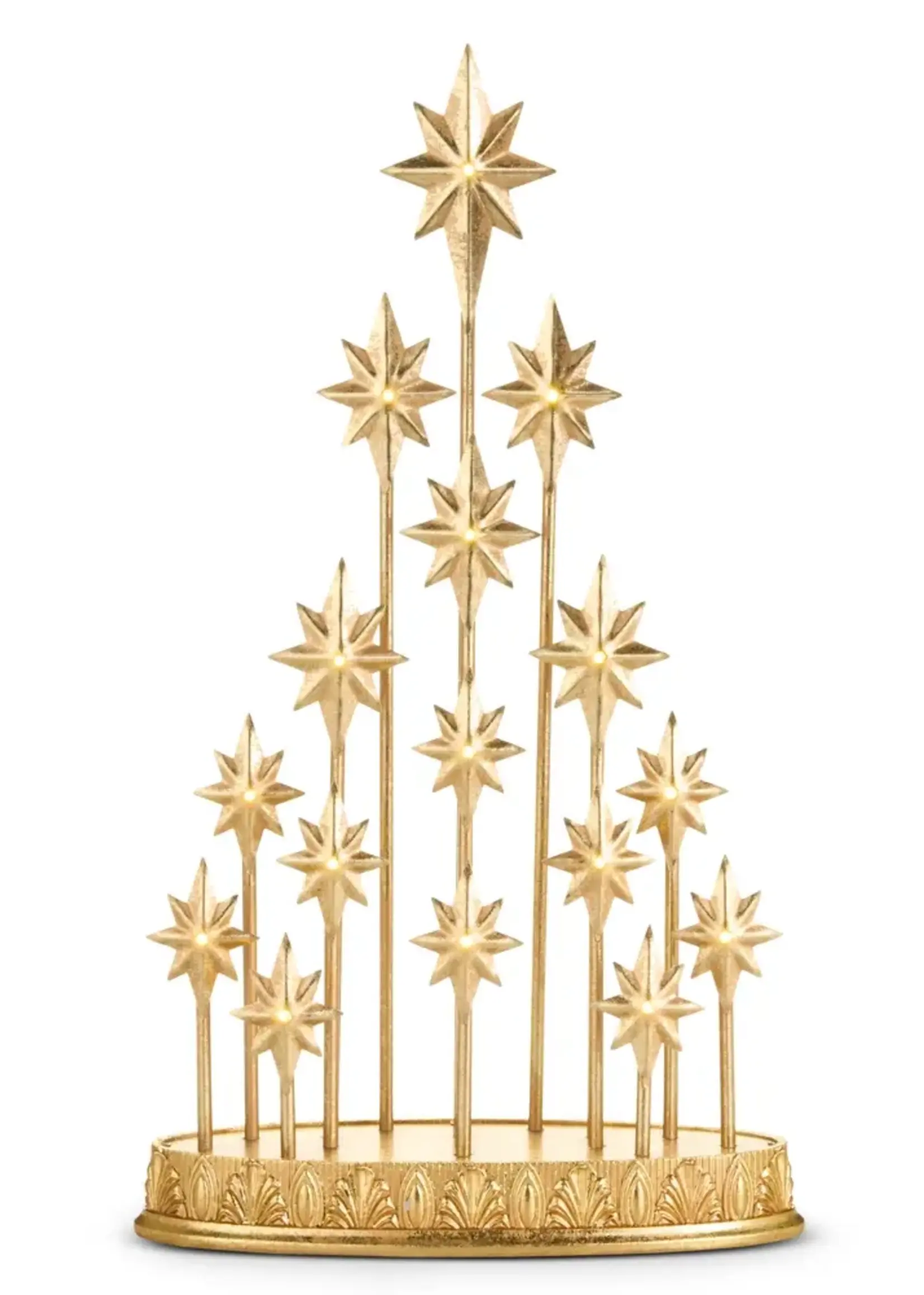 RAZ Imports 20" Lighted Star Mantel Piece