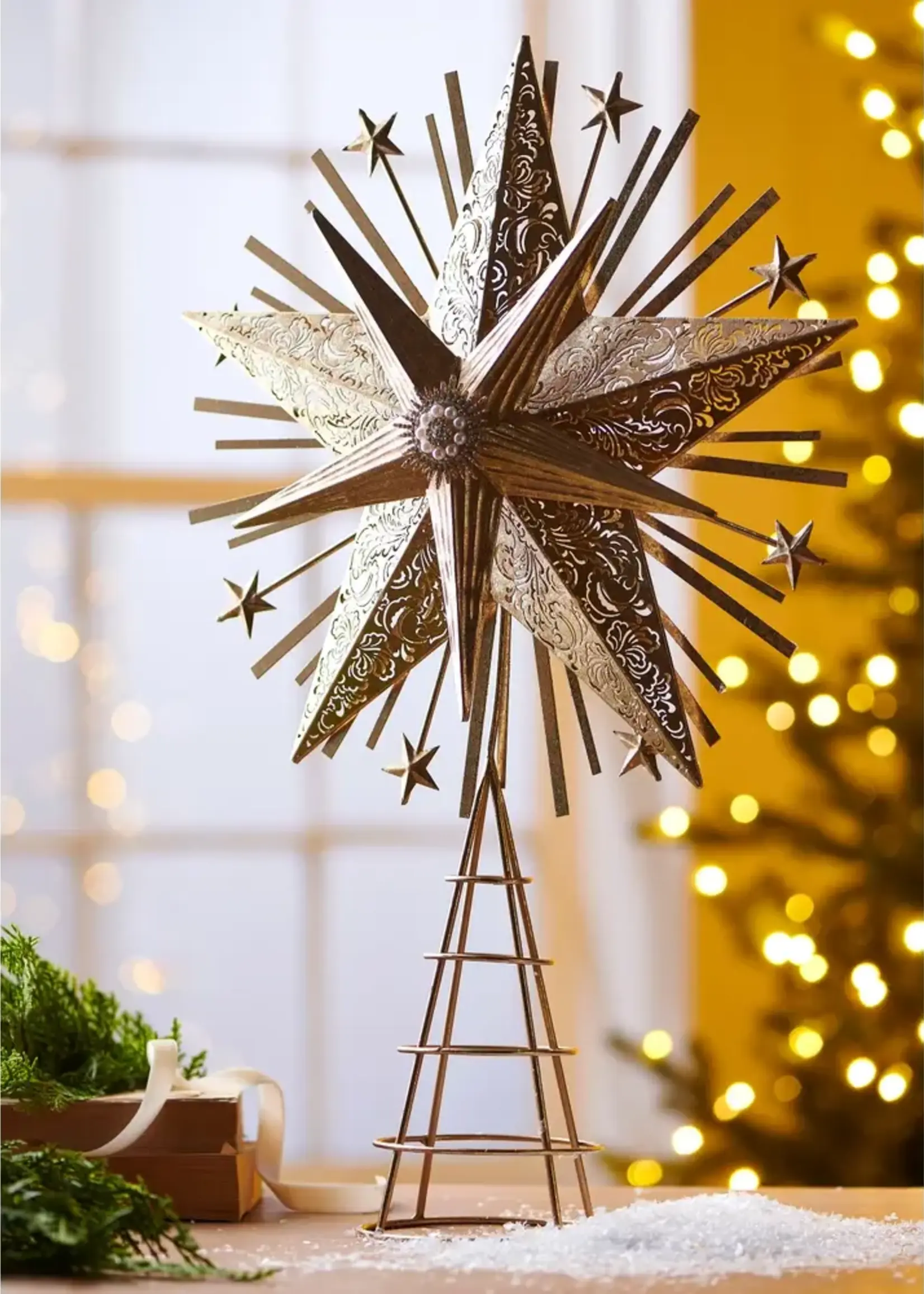 RAZ Imports 21.5" Starburst Tree Topper