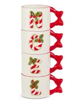 RAZ Imports RAZ Imports - Noel Stacking Mugs - 4611768