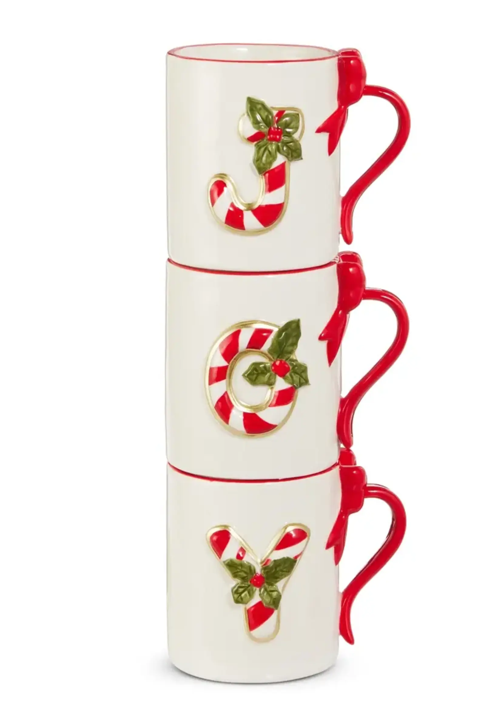RAZ Imports Joy Stacking Mugs