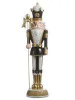 RAZ Imports RAZ Imports - 18" Black Bow Nutcracker - 4612103