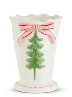 RAZ Imports RAZ Imports - 10" Bow and Tree Vase - 4617818
