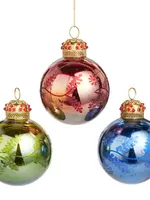 RAZ Imports RAZ Imports - Mercury Glass Ball Ornaments - 4619558