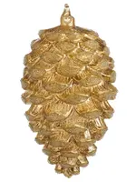 RAZ Imports RAZ Imports - 10" Gold Pinecone Ornament - 4624959