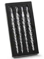 RAZ Imports RAZ Imports - 9" Box of Spiral Icicle Ornaments - 4625015