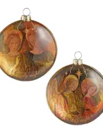 RAZ Imports RAZ Imports - 4" Angel Disc Ornament - 4625054