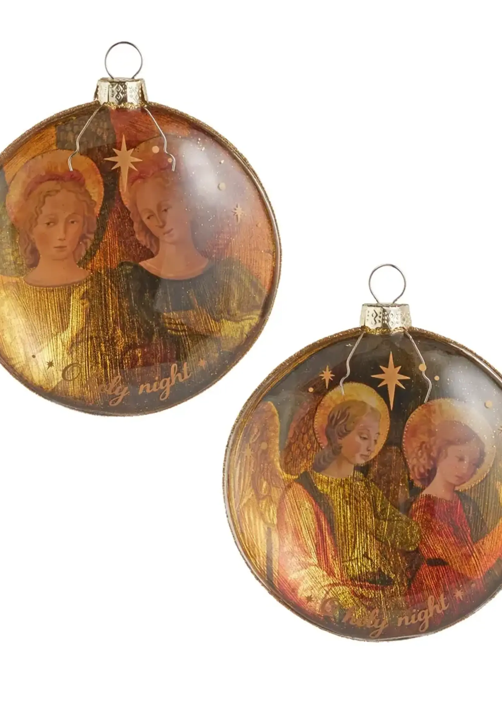 RAZ Imports 4" Angel Disc Ornament