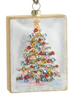 RAZ Imports RAZ Imports - 5" Sugarplum Tree Rectangle Ornament - 4625285
