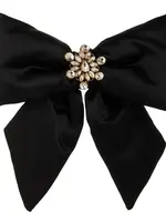 RAZ Imports RAZ Imports - Black Satin Bottle Bow - 4627860