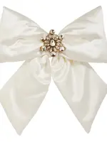 RAZ Imports RAZ Imports - Ivory Satin Bottle Bow - 4627861