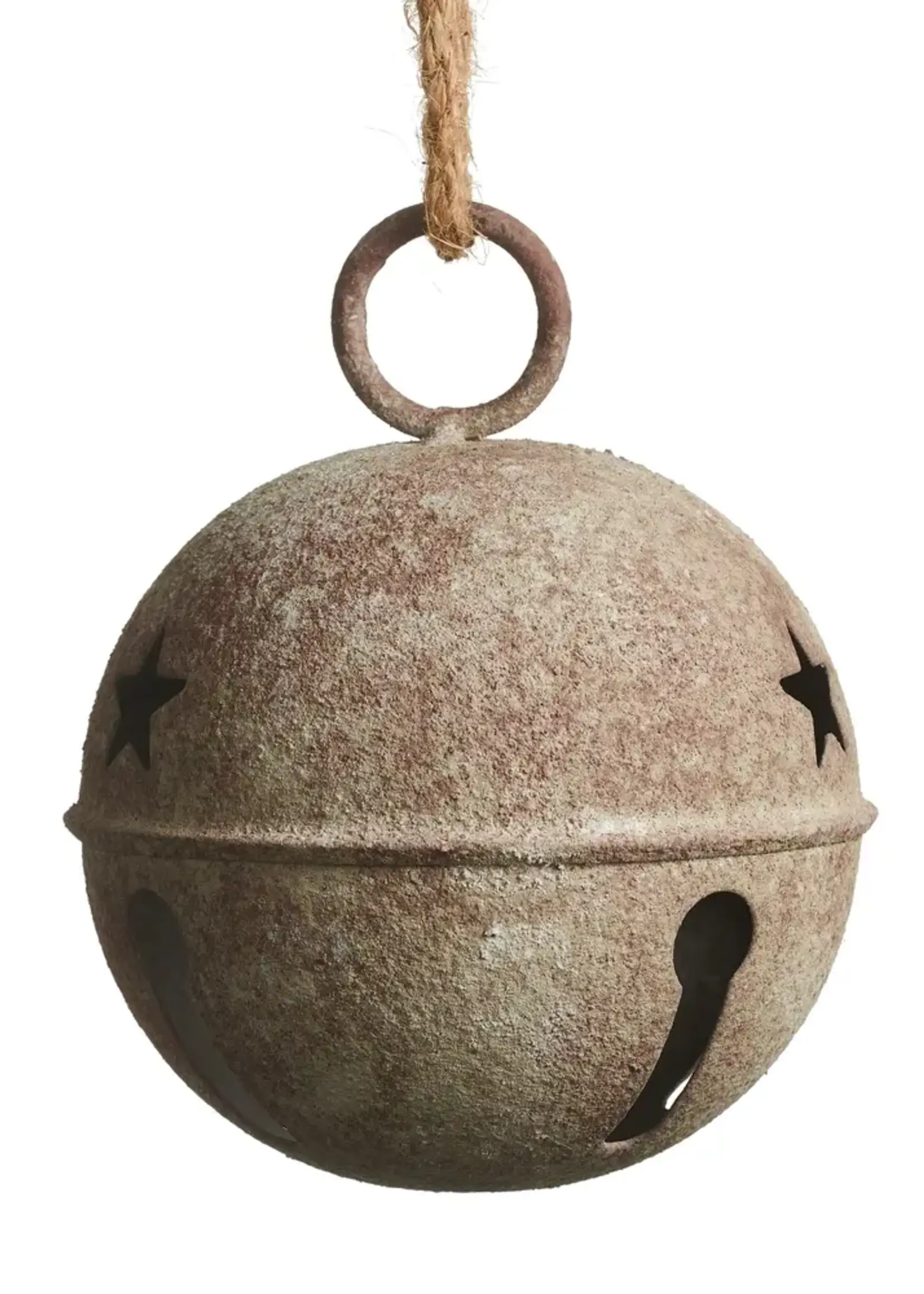 RAZ Imports 5" Rustic Jingle Bell Ornament