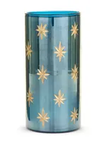 RAZ Imports RAZ Imports - 8" Etched Blue Star Container - 4638400